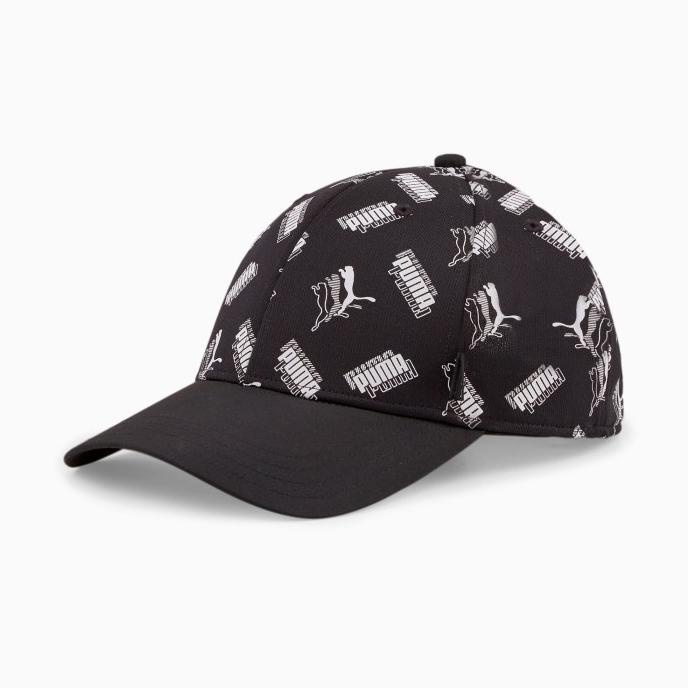 TOPI CASUAL ACADEMY AOP CAP BLACK- AOP MEN 023675 01 FGDF6546G