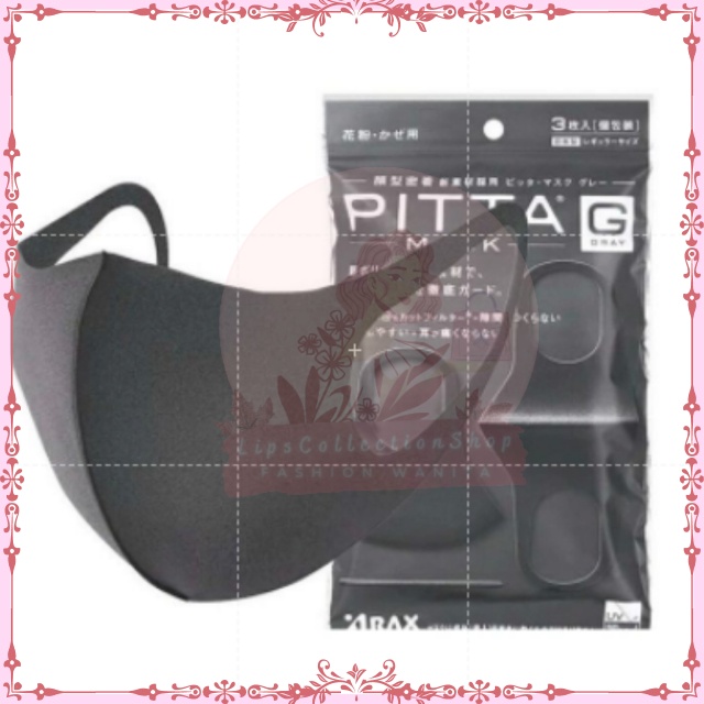 (Cod) Pitta G Mask / Masker Pitta G (1Pack Isi 3)