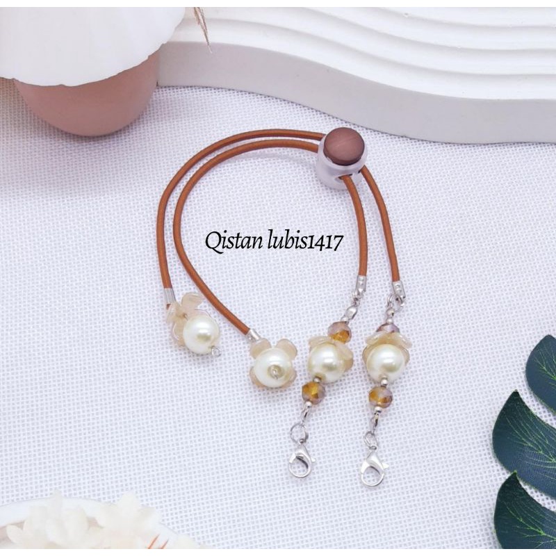 Strap Mesya clarina di kemas plastik ziplok