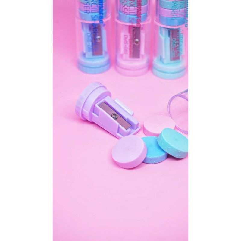 

DianShabir_stationery Penghapus dan rautan pensil pencil eraser Sharpener Serutan unik