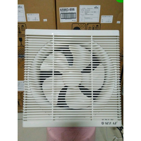 SEKAI WEF 1290 EXHAUST FAN 12 INCH KIPAS ANGIN VENTILASI FAN  WEF 1290  Sekai WEF 1290 Ventilasi