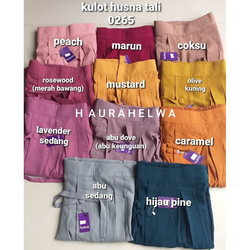 KULOT  HUSNA  ORIGINAL  0265 TALI HAURAHELWA