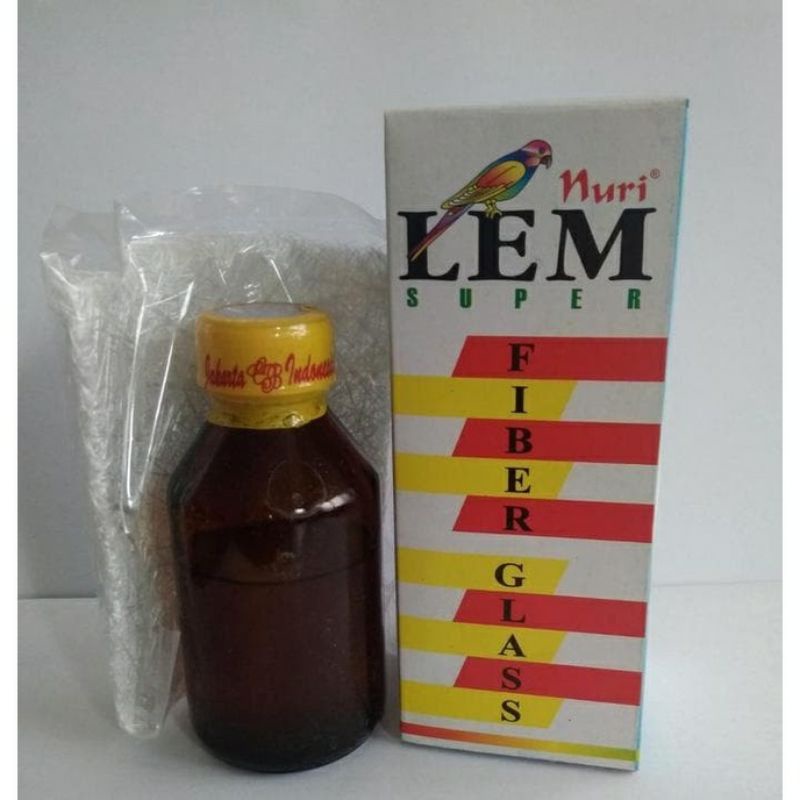 Lem Fiber Glass Lem Nuri Fiber glass Tambal Plastik