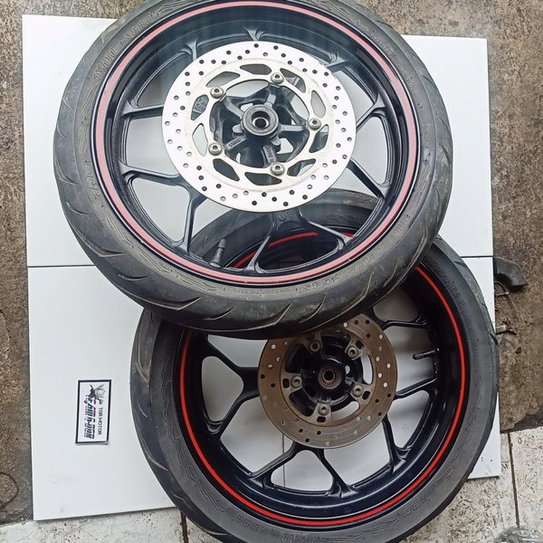 velg velk roda depan belakang set disk piringan cakram ori yamaha xabre x abre bekas