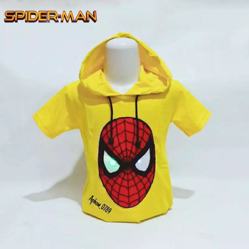 KAOS ANAK HOODIE MOTIF AVENGER SUPERHERO - REALPICK