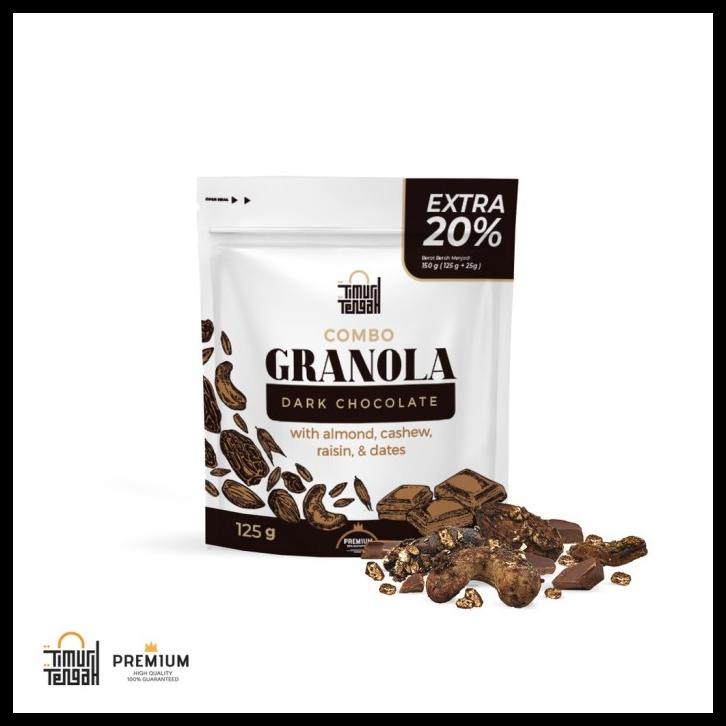 

Timur Tengah Granola 125 Gr Cokelat / Vanilla Sereal Makanan Sehat