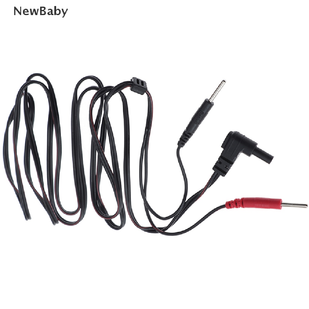 Kabel Konektor Elektroda Standar Pin 2mm Untuk Pijat Bayi