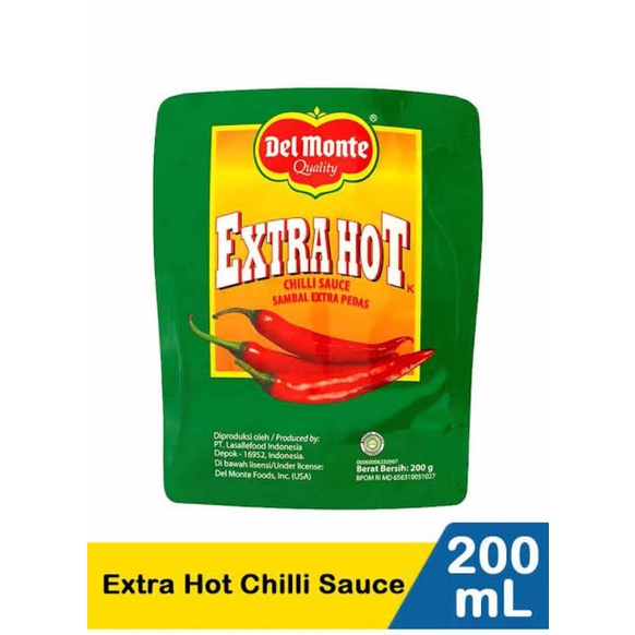 

delmonte saus barbeque extra hot tomat 200gr