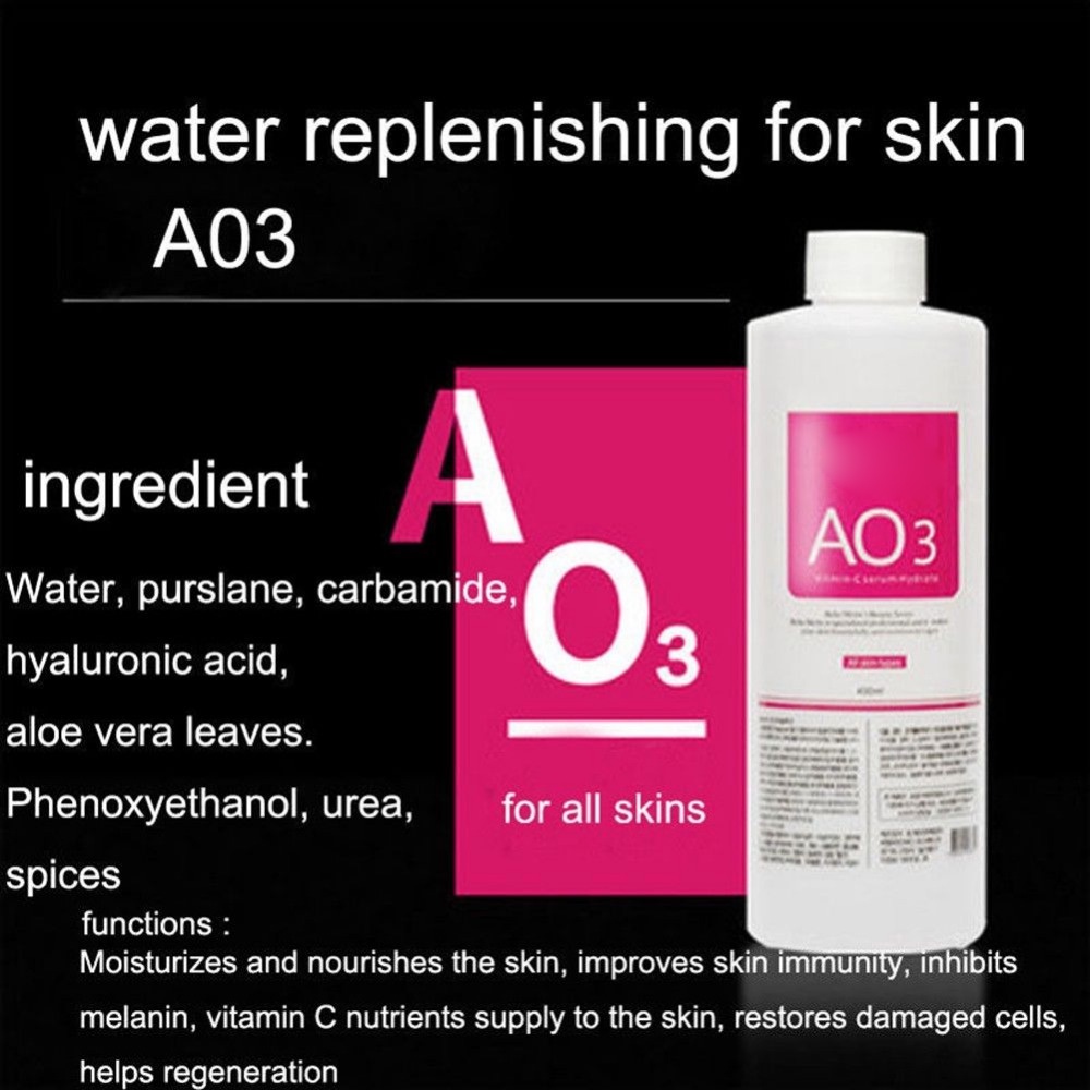 Hydra Serum Hydra Peel Solution AS1 SA2 AO3 Diluting  Hydro Aqua Peel Oxy Bubble Abeluna 400ML