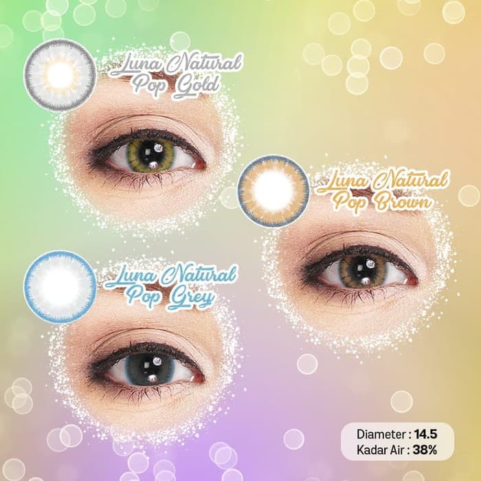 SOFTLENS TOPGEL LUNA NATURAL POP  GREY ( NORMAL S.D MINUS 10.00 )