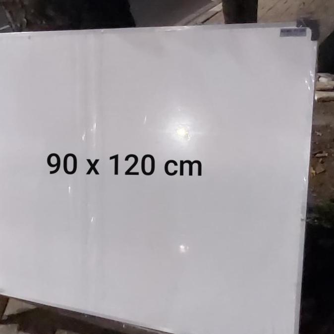 

whiteboard nonmagnet 90 x 120 tidak berbekas