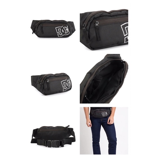 DC farce waist bag tas pinggang pria