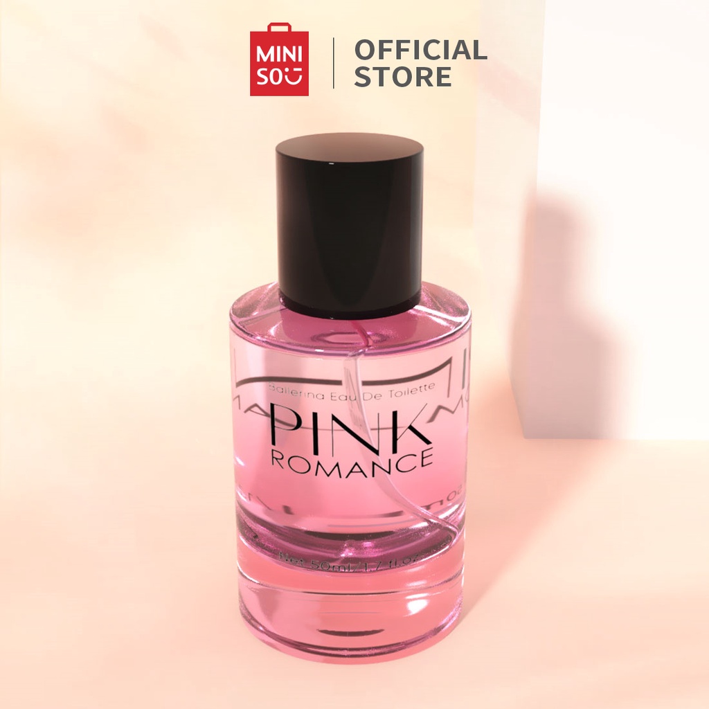 Miniso Parfum Wanita 50mL Ballerina Eau De Toilette Pink Romance Lady Perfume Vanilla