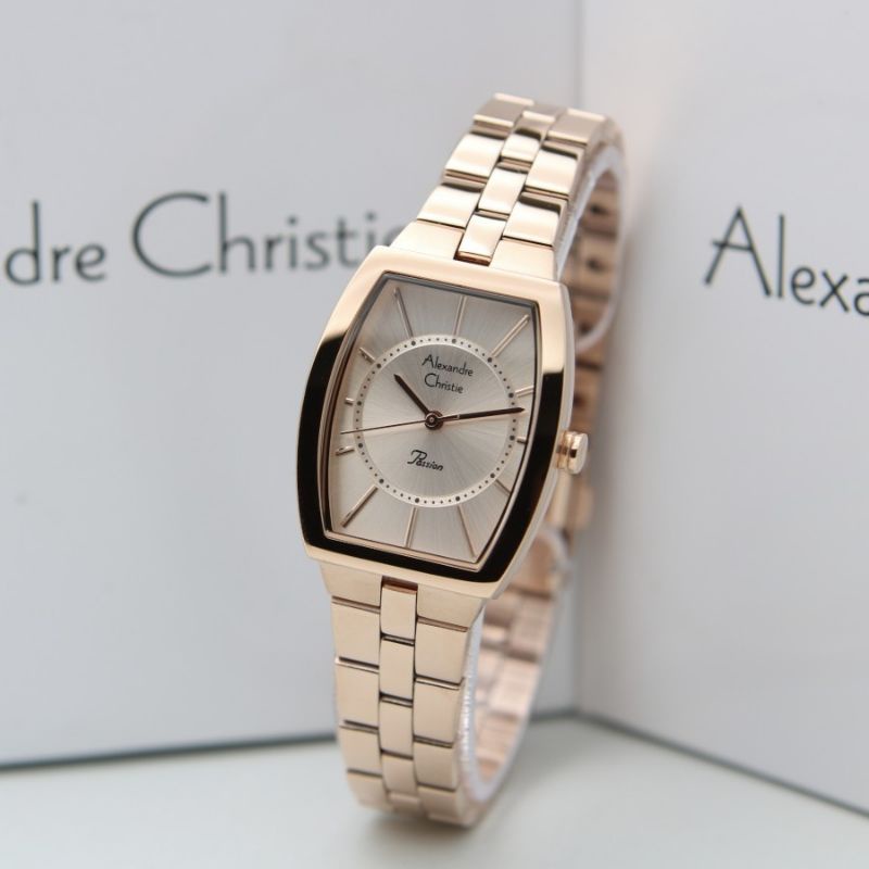 JAM WANITA ALEXANDRE CHRISTIE AC 2895 ORIGINAL ROSEGOLD FULL