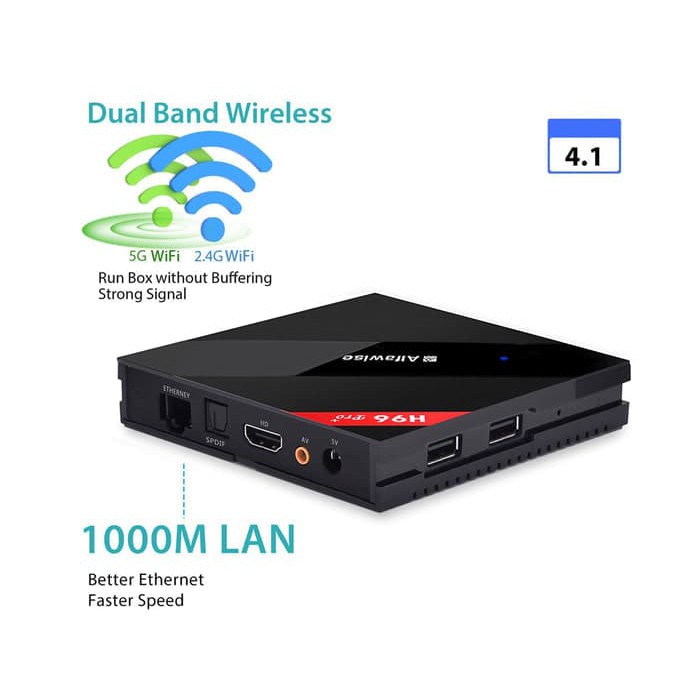 Dijual Android 7 1 Android TV Box H96 Pro Plus Ram 3GB Rom 32GB Kodi Loaded Diskon