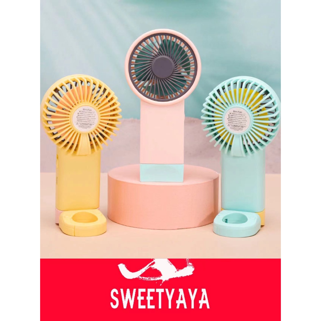 KIPAS ANGIN MINI GENGGAM Cute / Kipas Lipat PORTABLE / Mini Fan N61