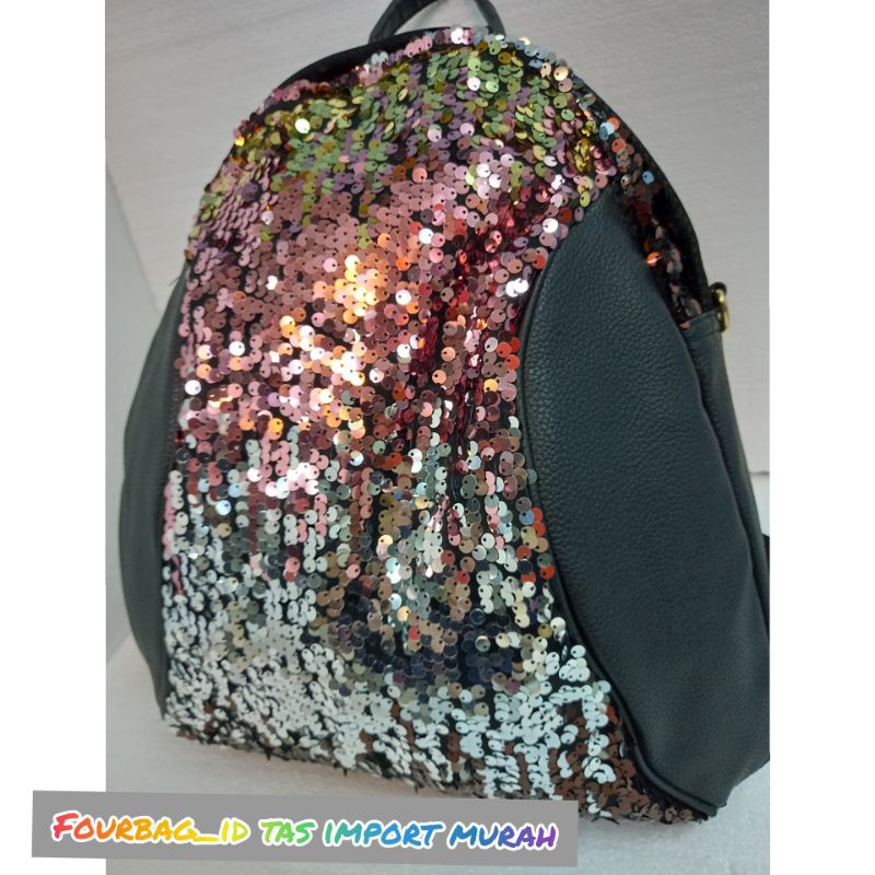 TAS RANSEL WANITA/TAS RANSEL BLING-BLING/TAS RANSEL IMPORT/RANSEL FASHION