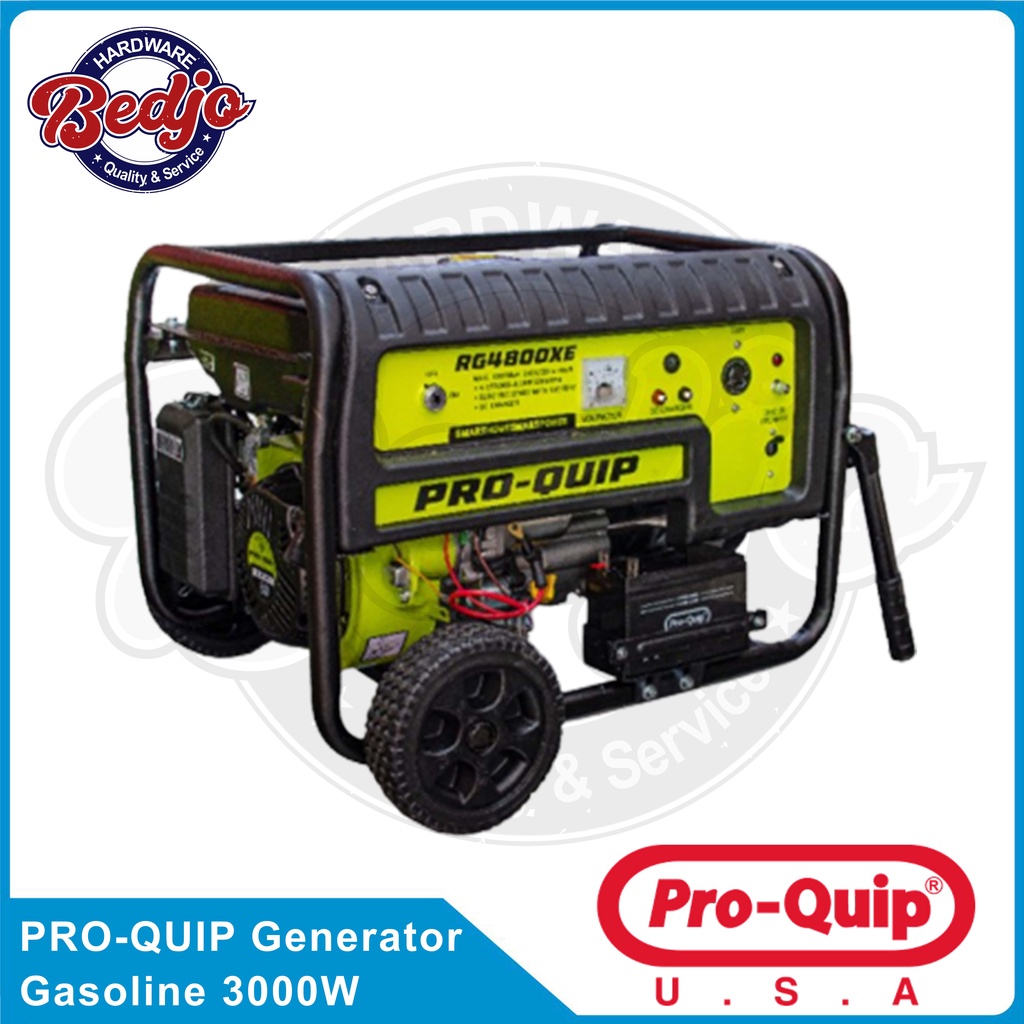 Genset PRO QUIP 3000 Watt - RG4800XE - Genset Bensin
