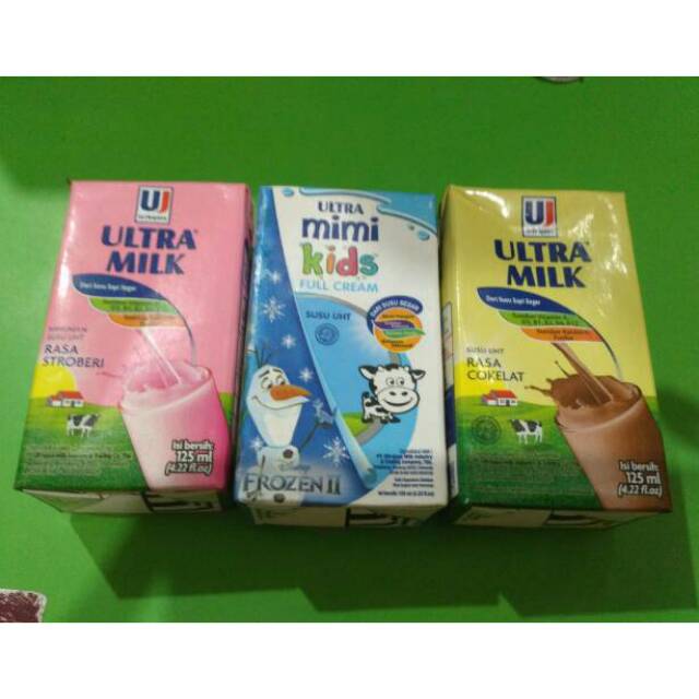 

Ultra Milk UHT Mimi 125ml