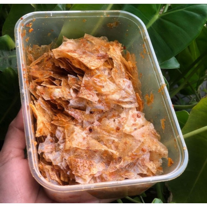 

Kripca pedas daun jeruk tepak 100gr kripik kaca keripik kaca kripca tepak box 100gr pedas daun jeruk kripca tepak pedas