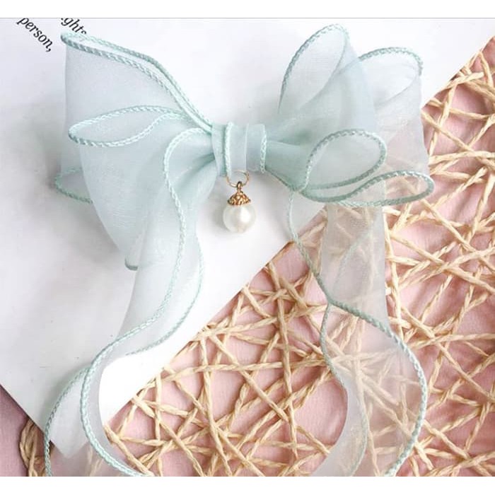 Organza Ribbon Wavy Crimping 6cm (per meter)