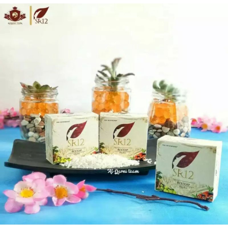 Rice Herbal Soap Sr12