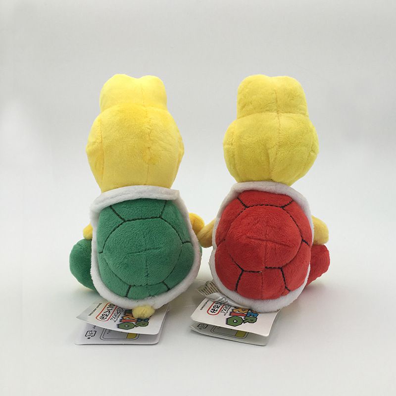 6in Mario Super Bros Koopa Troopa Plush Stuffed Doll Hadiah Anak Mainan Fashion