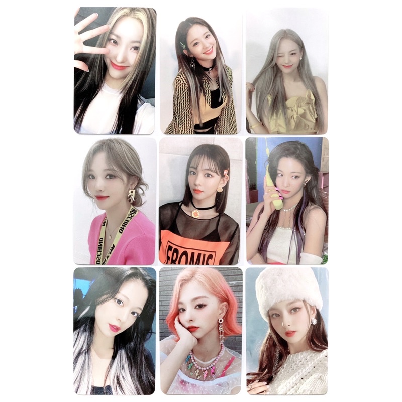Fromis_9 - Saerom Gyuri Jisun Chaeyoung Nagyung Official Photocard - Fun Factory 9Way Ticket Talk & 
