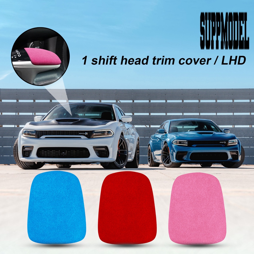 Suppmodelx Stiker Kepala Tuas Persneling Mobil Anti Debu Tahan Lama 16-21 Untuk Dodge Charger