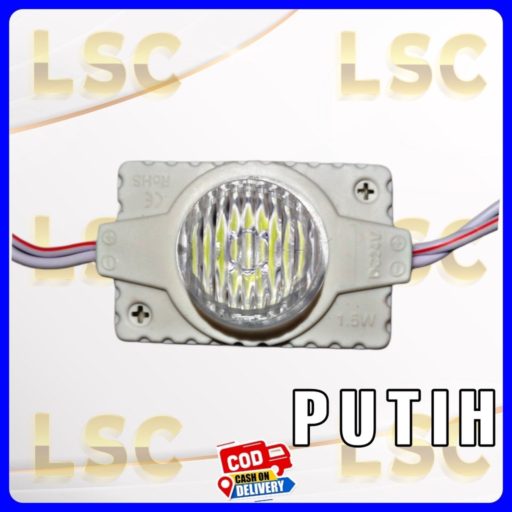 Led 1 mata 12volt &amp; 24 volt, lampu variasi mobil, led kolong mobil