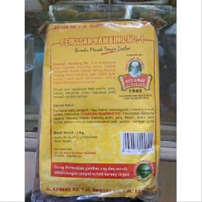 

Best Seller - Bumbu Masak Tempo Dulu 1 Kg Pemasak Kambing No.1 Ramuan Gulai Ayam