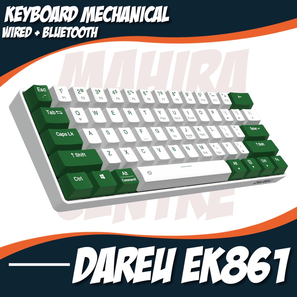 Dareu EK 861 Keyboard Mechanical Bluetooth Ex Review Youtube