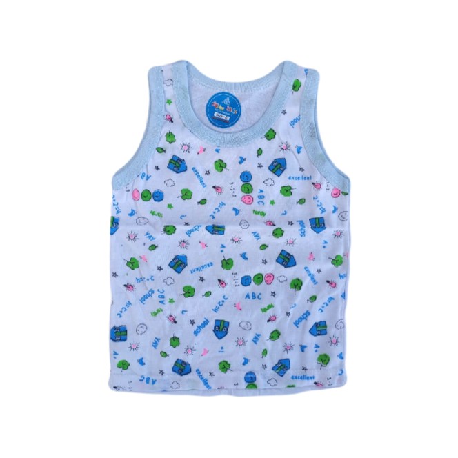 (6 PCS) AGREE Kaos Singlet Anak bayi Motif-H