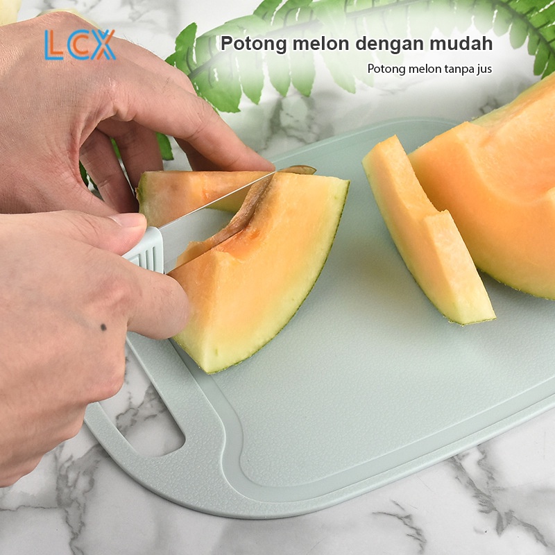 LCX 4PCS PISAU SET Pisau Keramik Talenan Set Knife Pisau Buah - ANTI KARAT - SUPER TAJAM VS