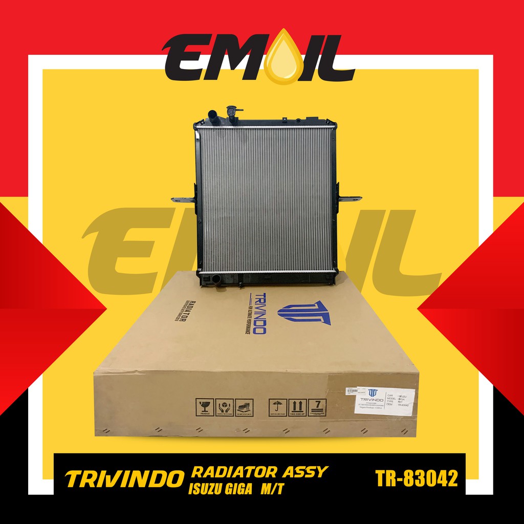 Radiator assy Isuzu Giga MT Manual TR-83042 TRIVINDO