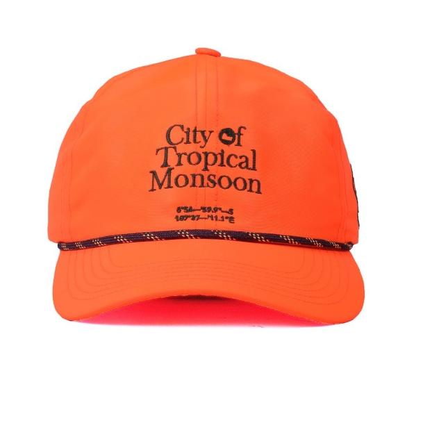 Penjualan Murah UNKL347 Topi Baseball Warna Orange Motif Bordir HTTH