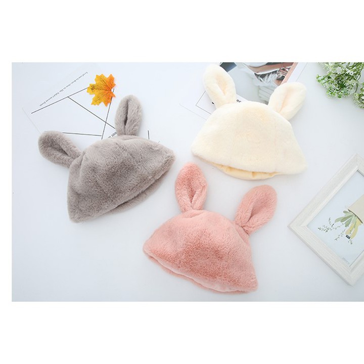 ILAHUI Hat Cute With Rabbit Ears / Seasonal Products