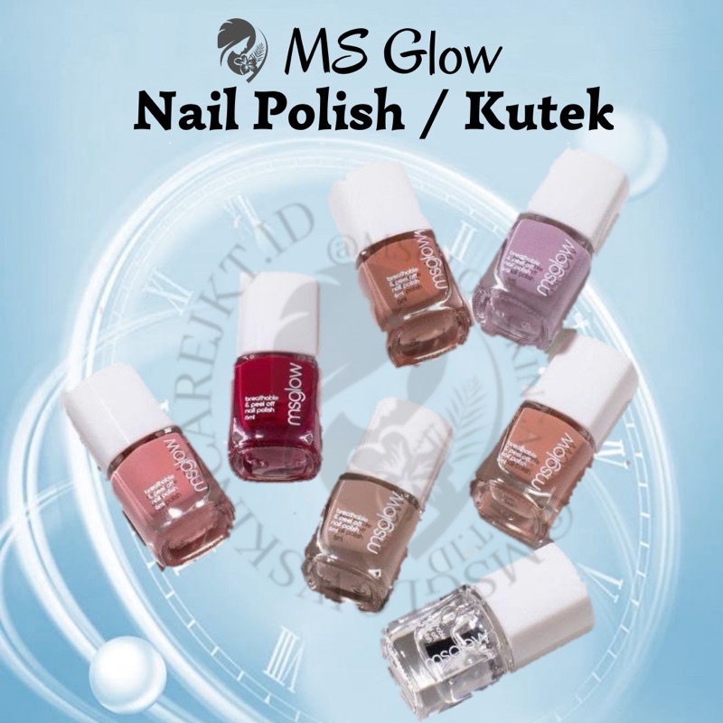 MS GLOW NAIL POLISH HALAL | KUTEK MS GLOW