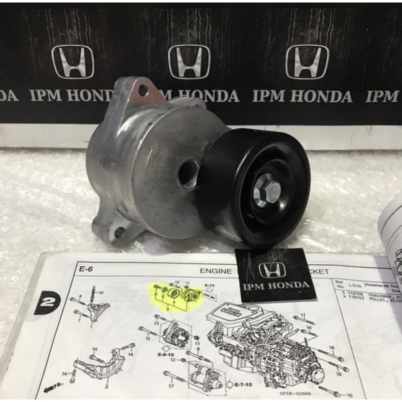 31170 RFE Original Auto Tensioner Stelan Fanbelt Honda Odyssey RB1 2004 2005 2006 2007 2008 Elysion 2.4 2400cc 2005-2010