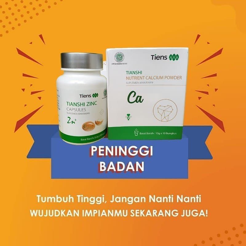 suplemen peninggi badan Tiens syariah