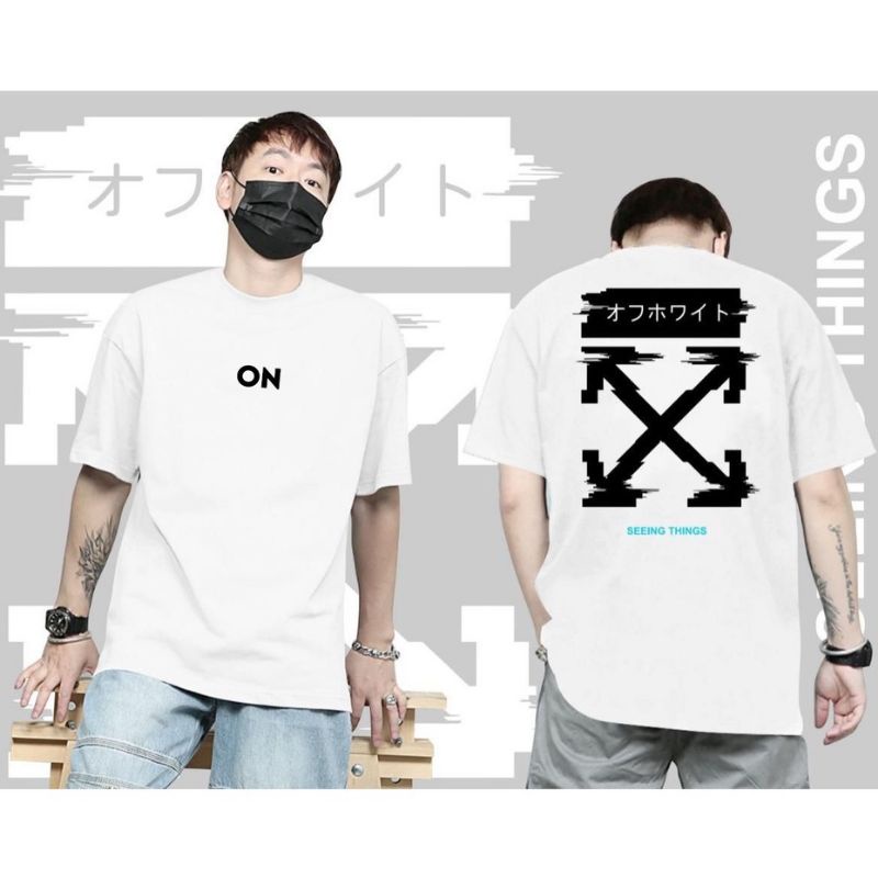 Kaos Murah Kaos Distro Murah Baju Distro Pria t-shirt Murah Combed30s off silang