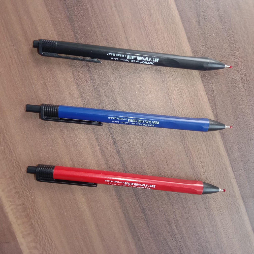 

Grosir Ball Pen Pulpen Pena Joyko BP-338 Focus 0.7 mm