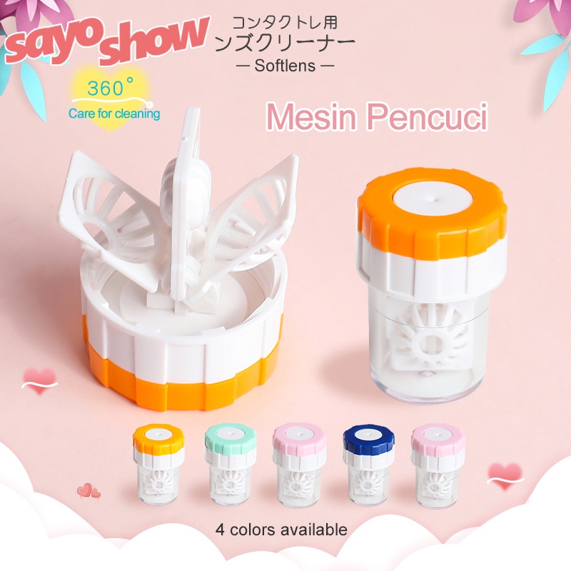 SAYOSHOW - Mesin Pencuci Softlens Manual | Alat Cuci Soflens Steamer Softlens |