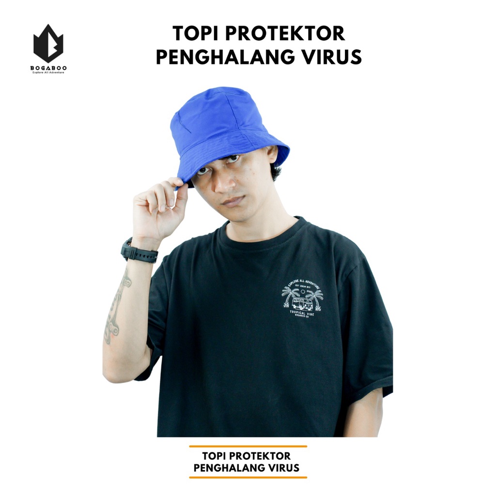 COD Topi Protektor Pelindung Debu  Penghalang Virus - Face Shield - Visor Penangkal Dari Virus