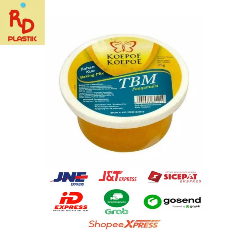 

TBM Koepoe Koepoe 35 gr / Pelembut adonan kue / TBM Pengemulsi Koepoe Koepoe