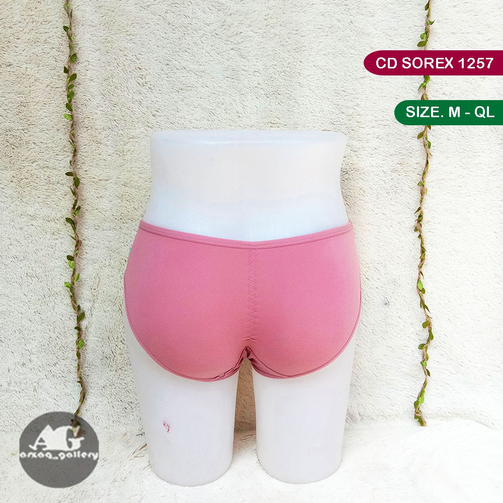 [ 6pc ] CD Sorex 1257 Mini | Celana Dalam Wanita Bikini Katun Super Soft