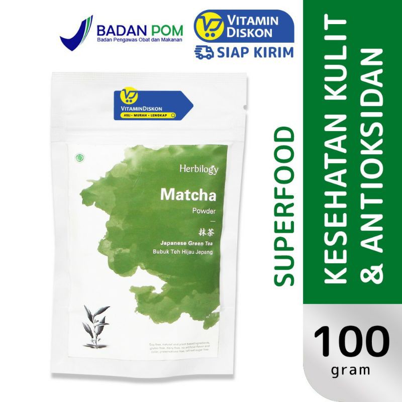 

Herbilogy Matcha Powder | Teh Hijau Menjaga Kesehatan Tubuh & Kulit BPOM 100gr