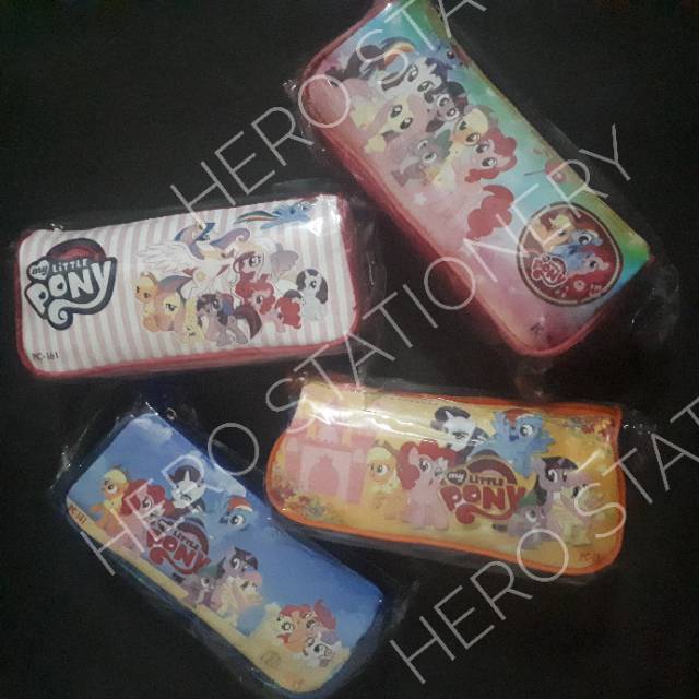 

Kotak pensil resleting dompet little pony
