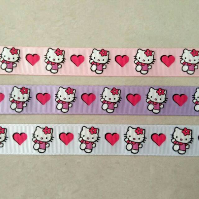 

Pita grosgrain 2,2cm kitty