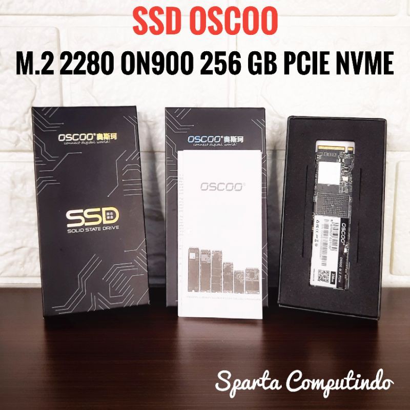 SSD M2 256 GB PCIE NVME BRAND OSCOO TERBAIK GARANSI 3 TAHUN